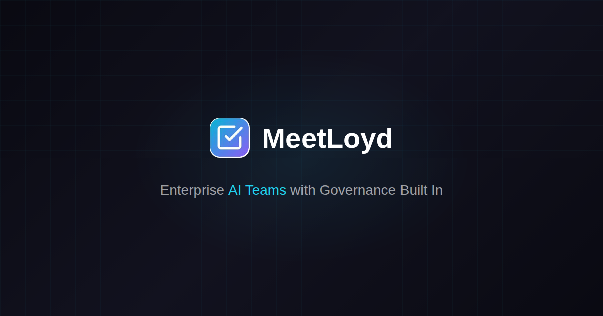 Shadow AI Scan — MeetLoyd
